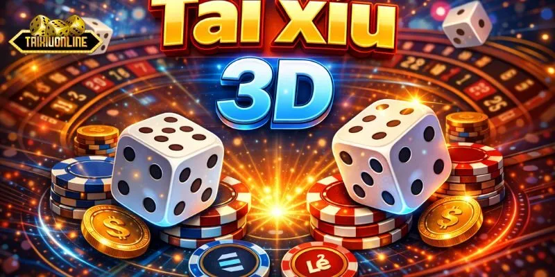 Tài Xỉu 3D | Phiên Bản Đổi Thưởng Đồ Họa Sống Động 2026