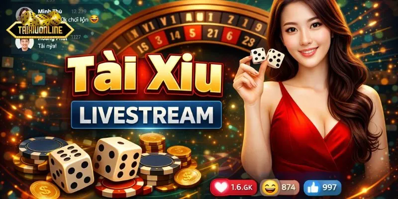 Tài Xỉu Livestream | Siêu Phẩm Cá Cược Minh Bạch Với Dealer Thực